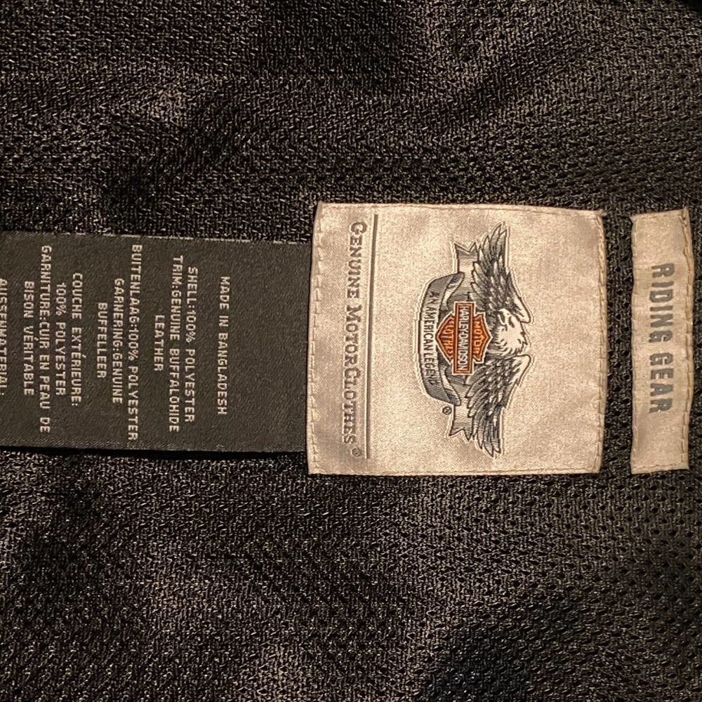 Harley Davidson Mesh Riding Jacket - Picture 6 of 9